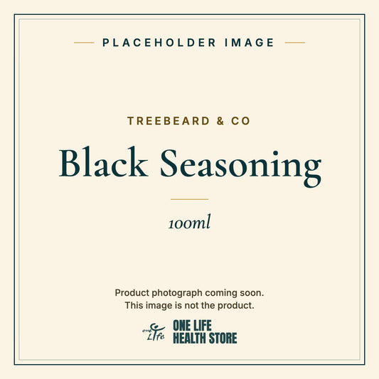 Placeholder image – TREEBEARD & CO Black Seasoning 100ml photograph coming soon