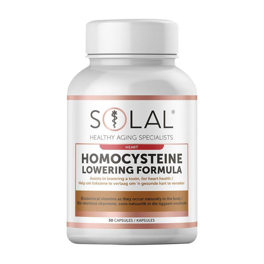 SOLAL - Homocysteine Lowering Formula - 30 Capsules | One Life Health