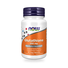 NOW® - Glutathione 250 mg - 60 Veg Capsules