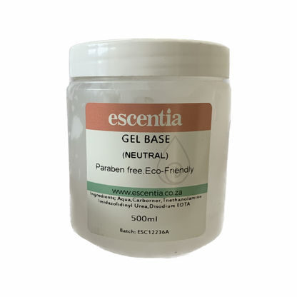 ESCENTIA - Neutral Gel Base - 500ml | One Life Health