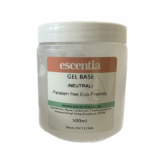ESCENTIA - Neutral Gel Base - 500ml | One Life Health