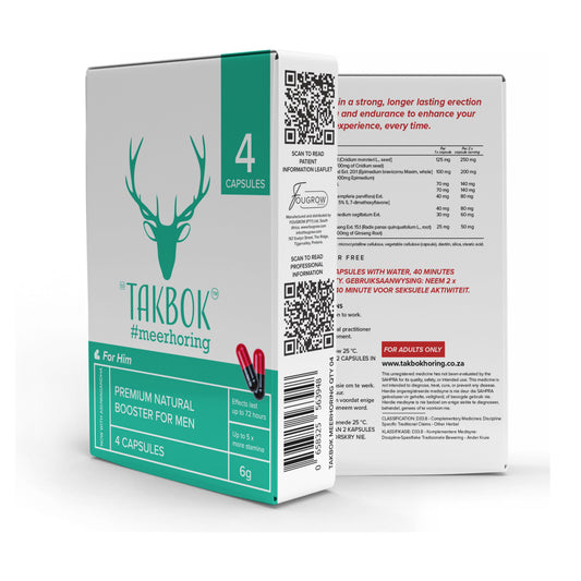 TAKBOK - Meerhoring - 4 Capsules | One Life Health