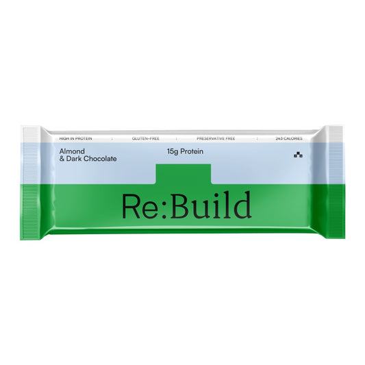 RE:BAR - Re:Build Almond & Dark Chocolate Protein Bar - 60g | One Life Health
