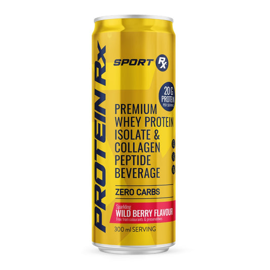 SPORT RX - Protein RTD Sparkling Wild Berry - 300ml | One Life Health