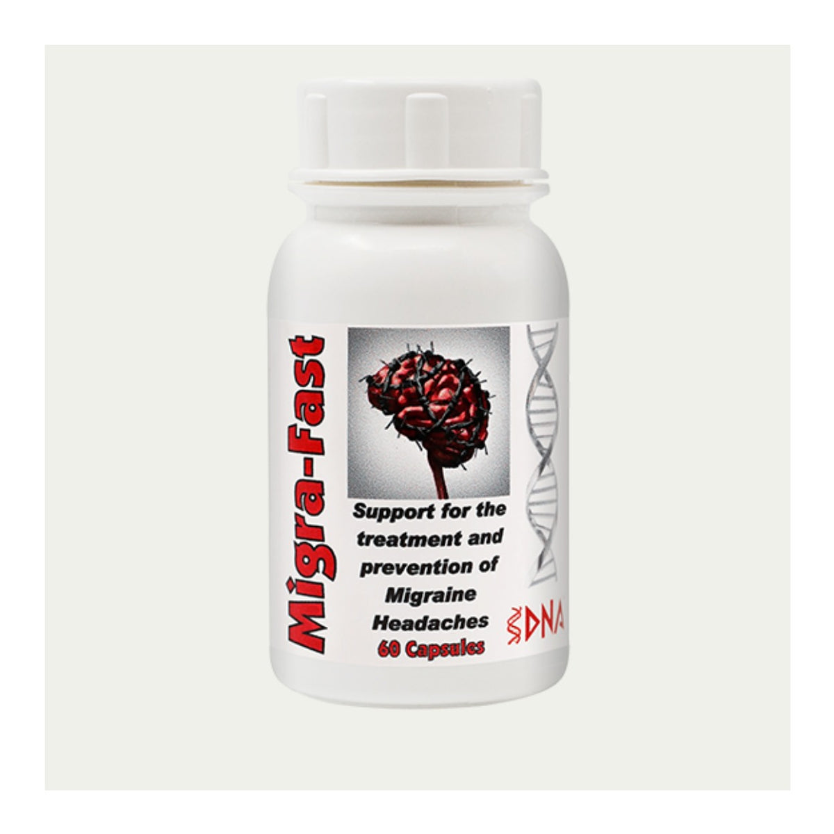 DNA BIOPHARM - Migra-Fast - 60 Capsules | One Life Health