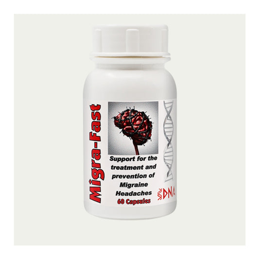 DNA BIOPHARM - Migra-Fast - 60 Capsules | One Life Health