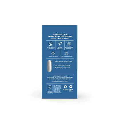NATROCEUTICS® SA - L-Theanine Bioactive - 60 Capsules | One Life Health