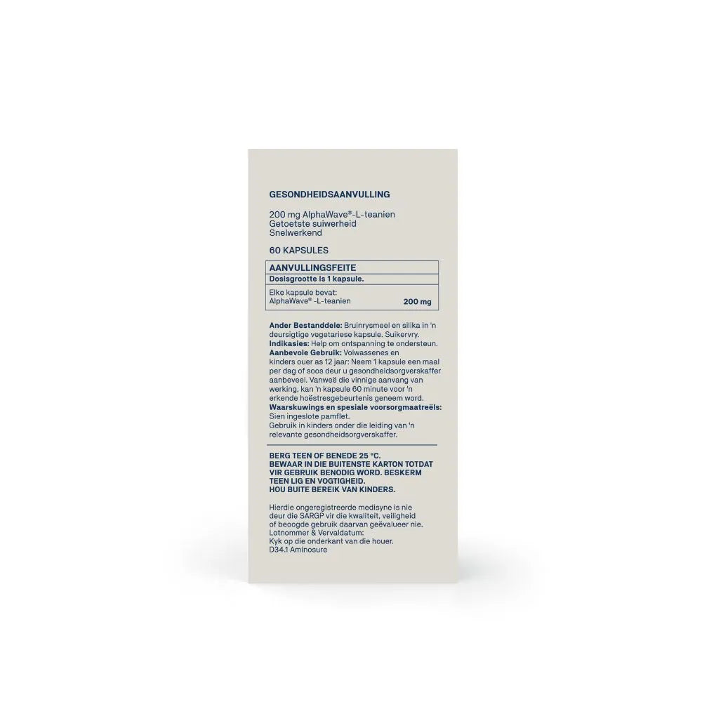 NATROCEUTICS® SA - L-Theanine Bioactive - 60 Capsules | One Life Health