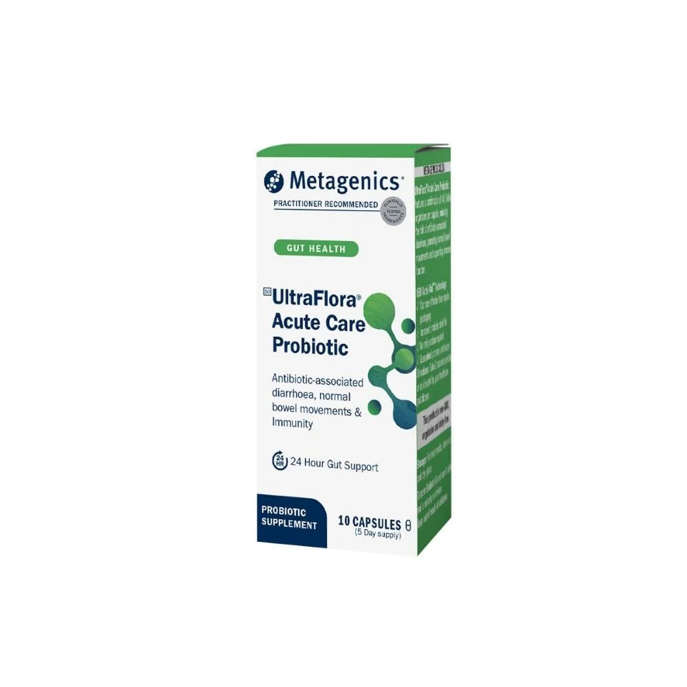 METAGENICS - UltraFlora® Acute Care Probiotic - 10 Capsules | One Life Health
