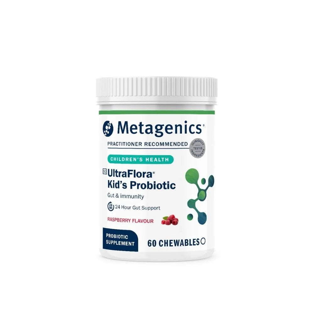 METAGENICS - UltraFlora® Kid's Probiotic - 60 Chewsables | One Life Health
