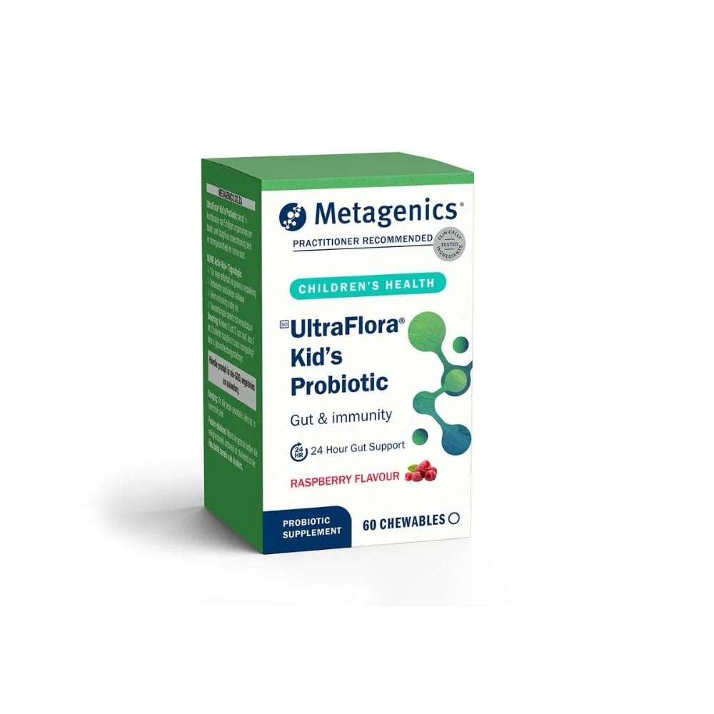 METAGENICS - UltraFlora® Kid's Probiotic - 60 Chewsables | One Life Health