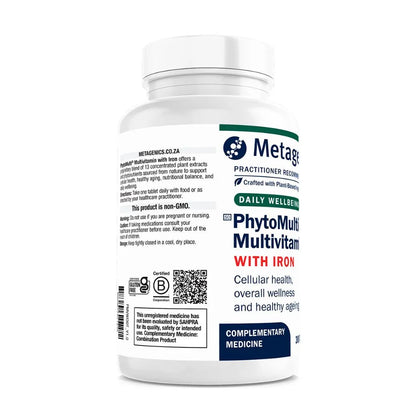 METAGENICS - PhytoMulti with Iron - 30 Tablets | One Life Health