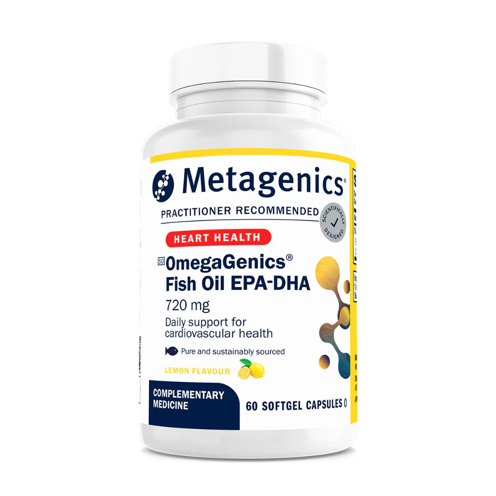 METAGENICS - OmegaGenics EPA-DHA 720 - 60 Softgels | One Life Health