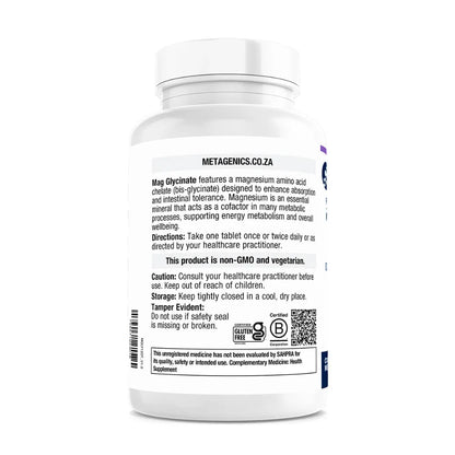 METAGENICS - Mag Glycinate - 120 Tablets | One Life Health
