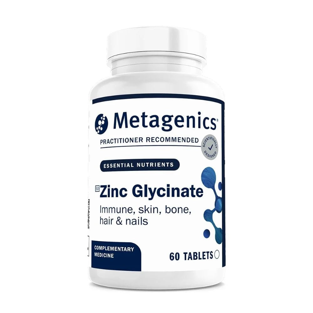 METAGENICS - Zinc Glycinate - 60 Tablets | One Life Health