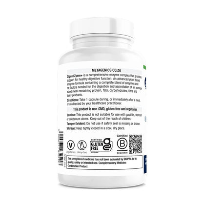 METAGENICS - DigestiZyme+ - 30 Capsules | One Life Health