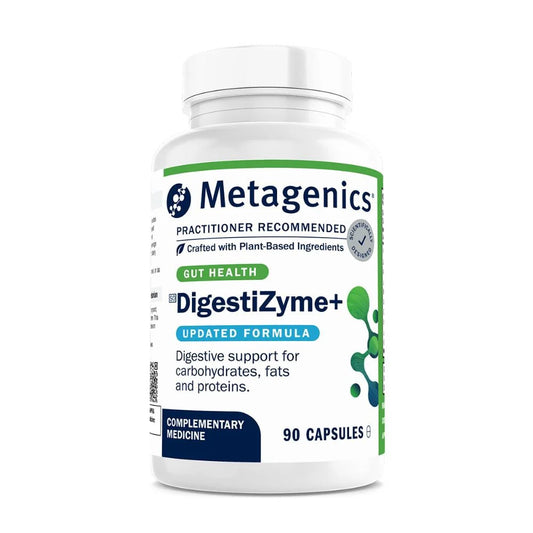 METAGENICS - DigestiZyme+ - 90 Capsules | One Life Health