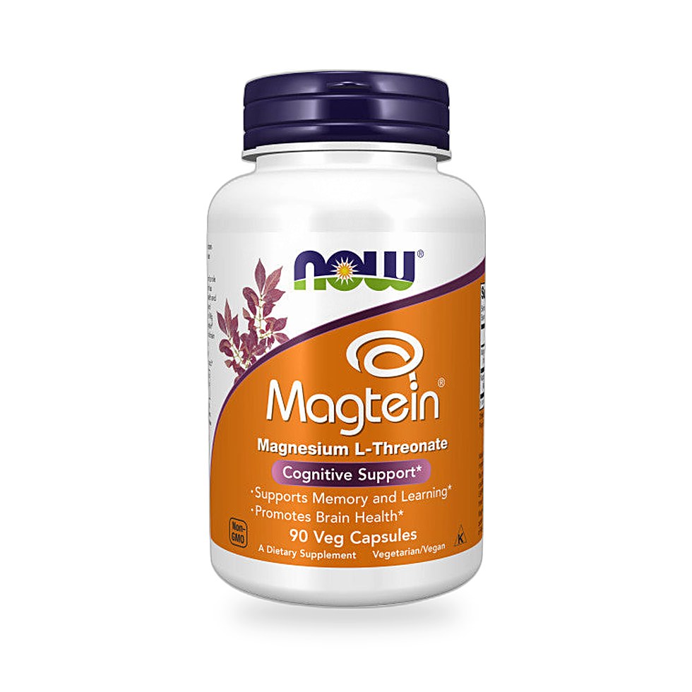 Now® Magtein® Magnesium L-Threonate - 90 Veg Capsules