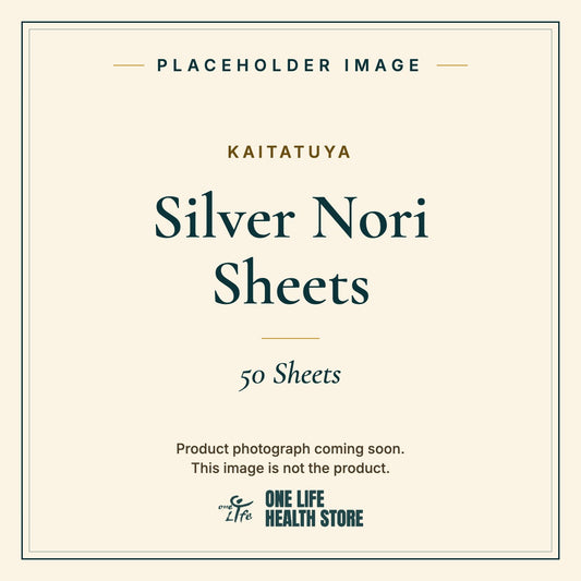 Placeholder image – KAITATUYA Silver Nori Sheets 50 Sheets photograph coming soon