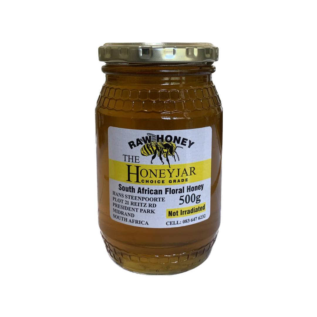THE HONEYJAR - Raw Honey Bluegum - 500g | One Life Health