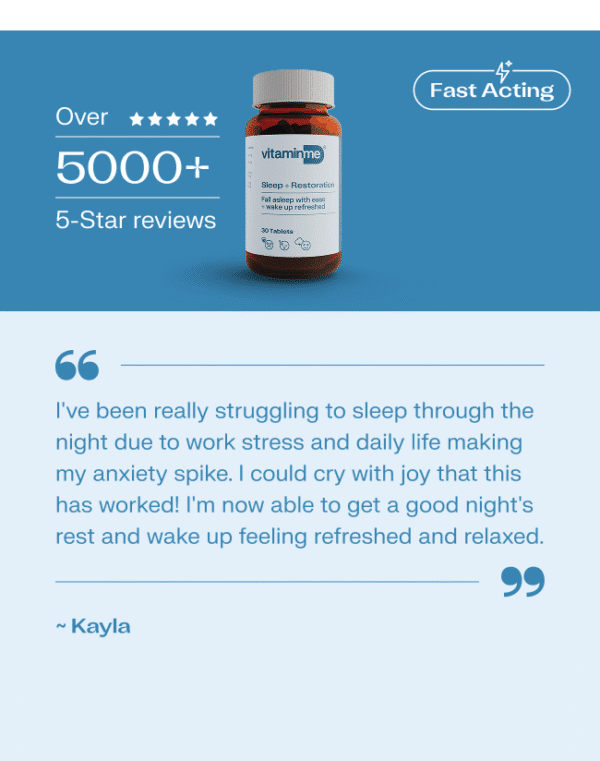 VitaminMe - Sleep + Restoration - 30 Tablets