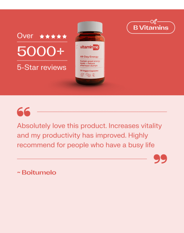 VitaminMe - All Day Energy - 30 Veg Capsules