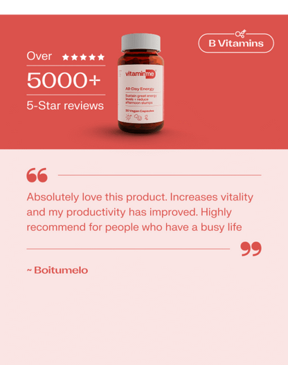 VitaminMe - All Day Energy - 30 Veg Capsules