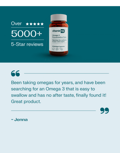 VitaminMe - Omega 3 Preventative Care - 30 Softgels