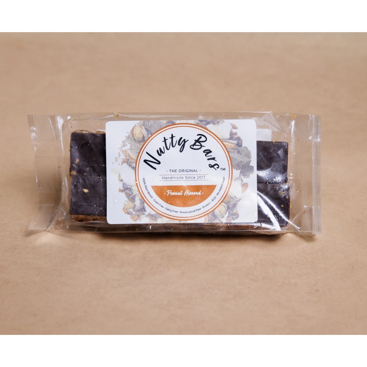 NUTTY BARS - Peanut Almond Bars - 2 Bars | One Life Health