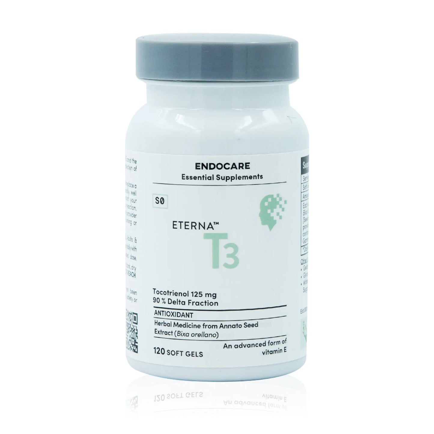 ETERNA - Vitamin E – Annatto Delta Fraction Tocotrienols - 120 Soft Gels | One Life Health
