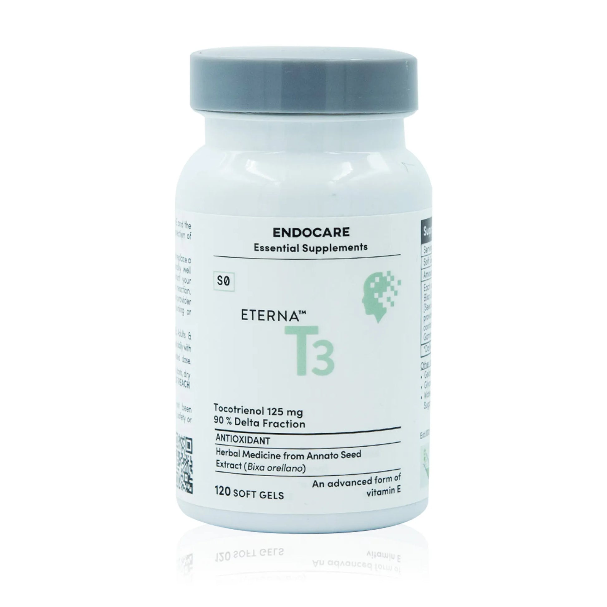 ETERNA - Vitamin E – Annatto Delta Fraction Tocotrienols - 120 Soft Gels | One Life Health