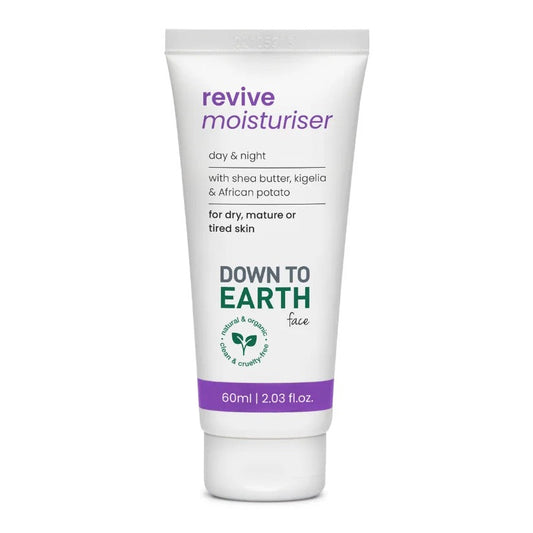 DOWN TO EARTH - Revive Moisturiser Day & Night - 60ml | One Life Health