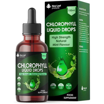 NEW LEAF - Chlorophyll Liquid - 100ml Drops