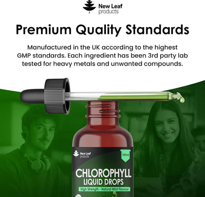 NEW LEAF - Chlorophyll Liquid - 100ml Drops