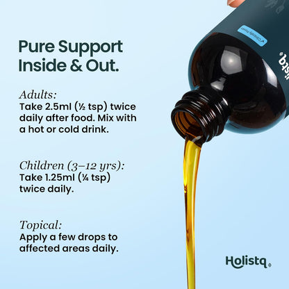 HOLISTQ - Pure Cold Pressed Black Seed Oil - 250ml | One Life Health