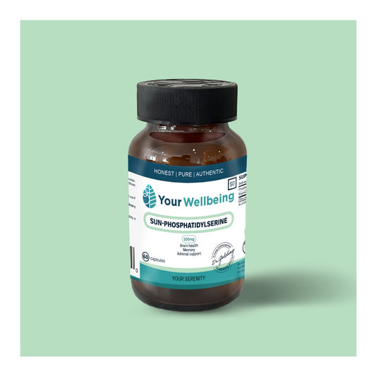 YOUR WELLBEING - Sun-Phosphatidylserine 100mg - 60 Capsules | One Life Health
