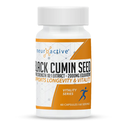 NEUROACTIVE - Black Cumin Seed 10:1 Extract - 60 Capsules | One Life Health