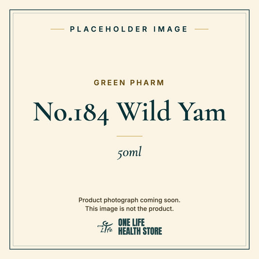 Placeholder image – GREEN PHARM No.184 Wild Yam 50ml photograph coming soon