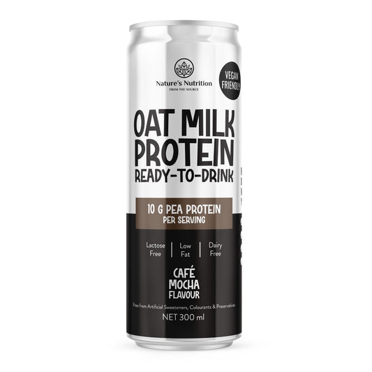 NATURE'S NUTRITION - Oat Milk Protein Drink Cafe Mocha - 300ml | One Life Health