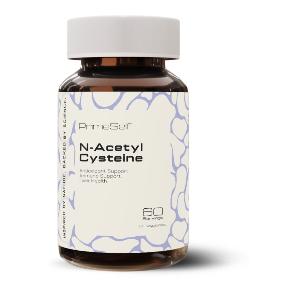 PRIMESELF - N-Acetyl Cysteine 500mg - 60 Veg Capsules | One Life Health