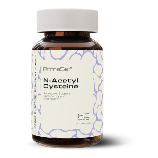 PRIMESELF - N-Acetyl Cysteine 500mg - 60 Veg Capsules | One Life Health