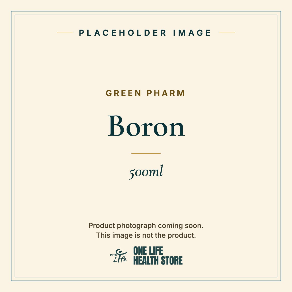 Placeholder image – GREEN PHARM Boron 500ml photograph coming soon