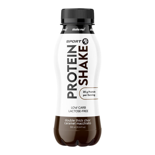 SPORT RX - Protein Shake Double Thick Choc Caramel Macchiato - 300ml | One Life Health