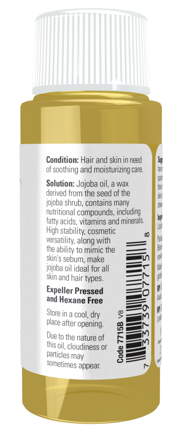 NOW® SOLUTIONS - Jojoba Oil - 118ml | One Life Health