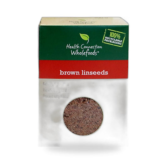 Health Connection Wholefoods - Linseeds Brown - 500G (Flaxseed)