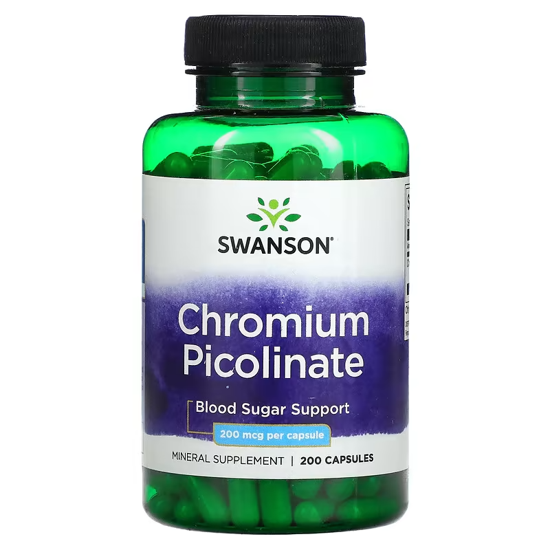 SWANSON - Chromium Picolinate 200 mcg - 200 Capsules | One Life Health