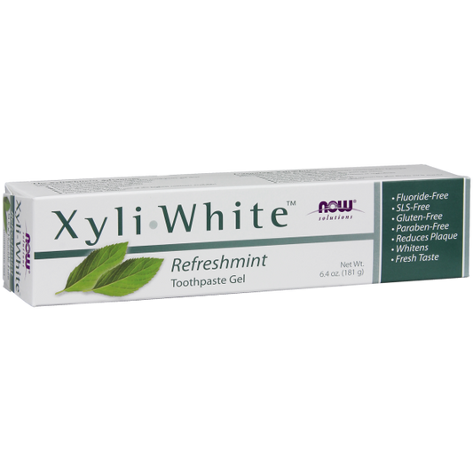 NOW® SOLUTIONS - Refreshmint Toothpaste Gel - 181g | One Life Health