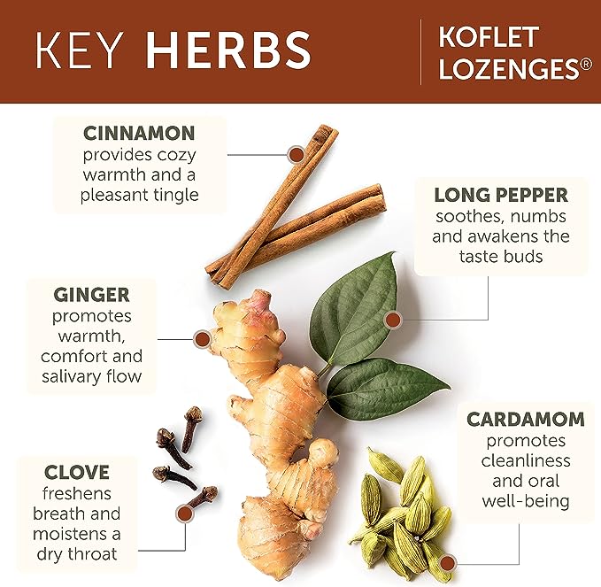 HIMALAYA - Koflet Lozenges Vanilla Chai 20s | One Life Health