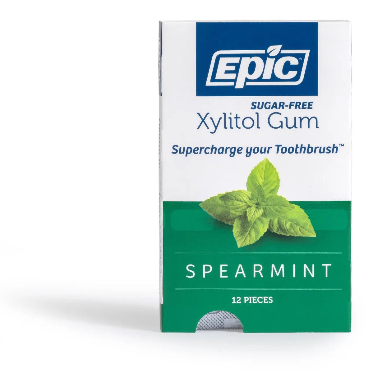 EPIC - Spearmint Xylitol Gum - 12 Pieces | One Life Health