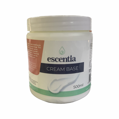 ESCENTIA - Cream Base - 500ml | One Life Health